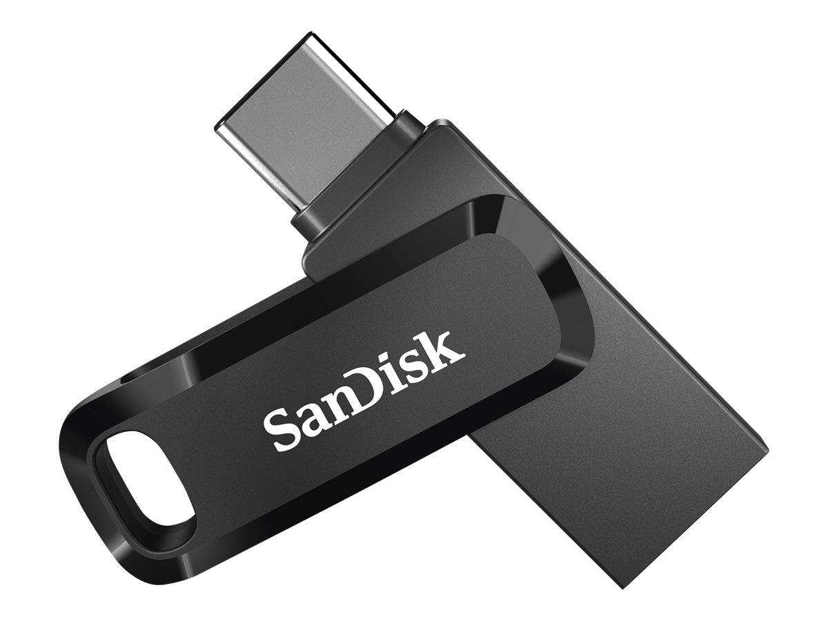 USB stik SanDisk Ultra Dual Drive Go 32 GB USB 3.1 Gen 1 / USB-C - Sort