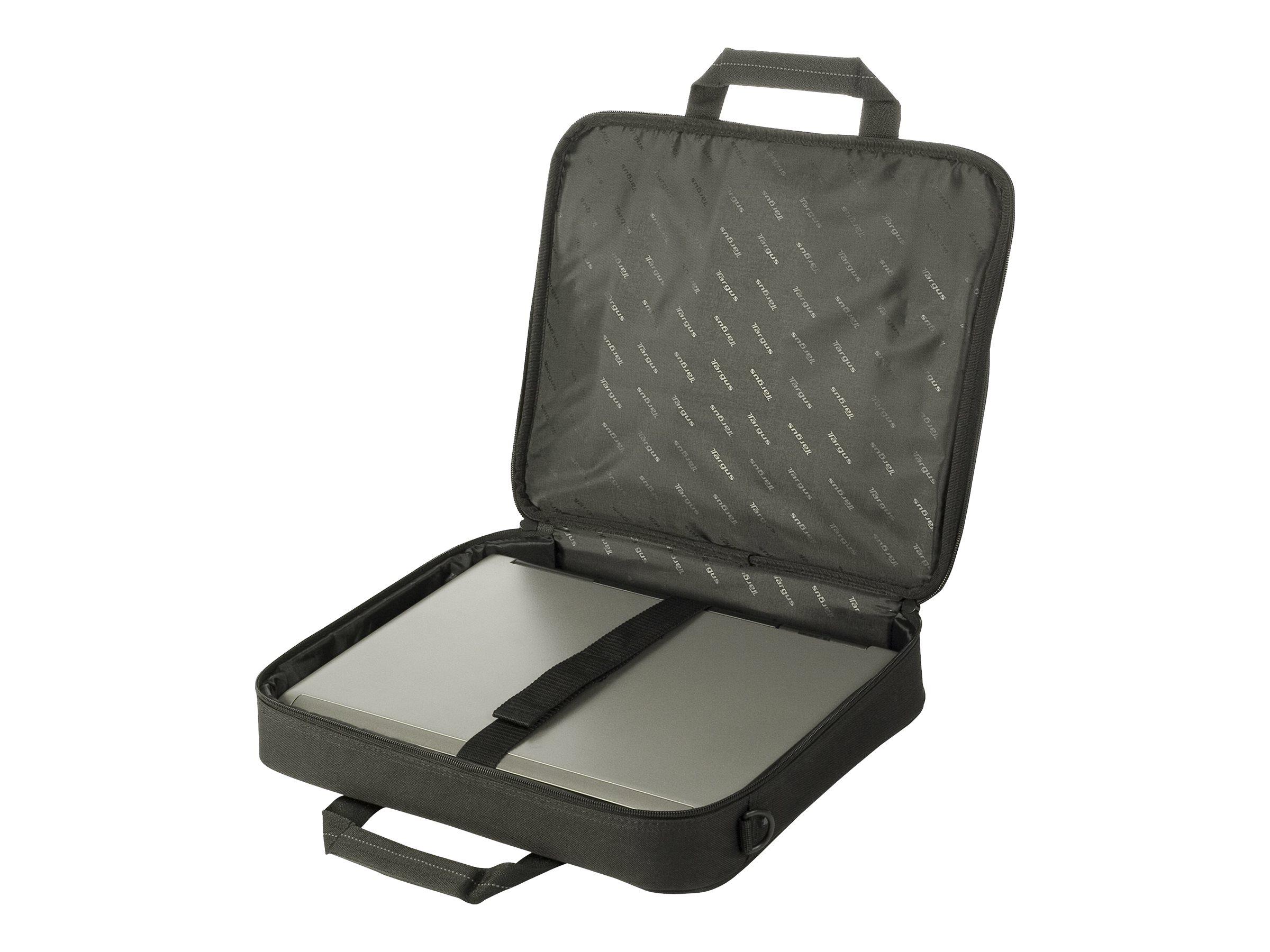 Targus Classic Clamshell computertaske til 15-16" notebook med skulderrem - sort