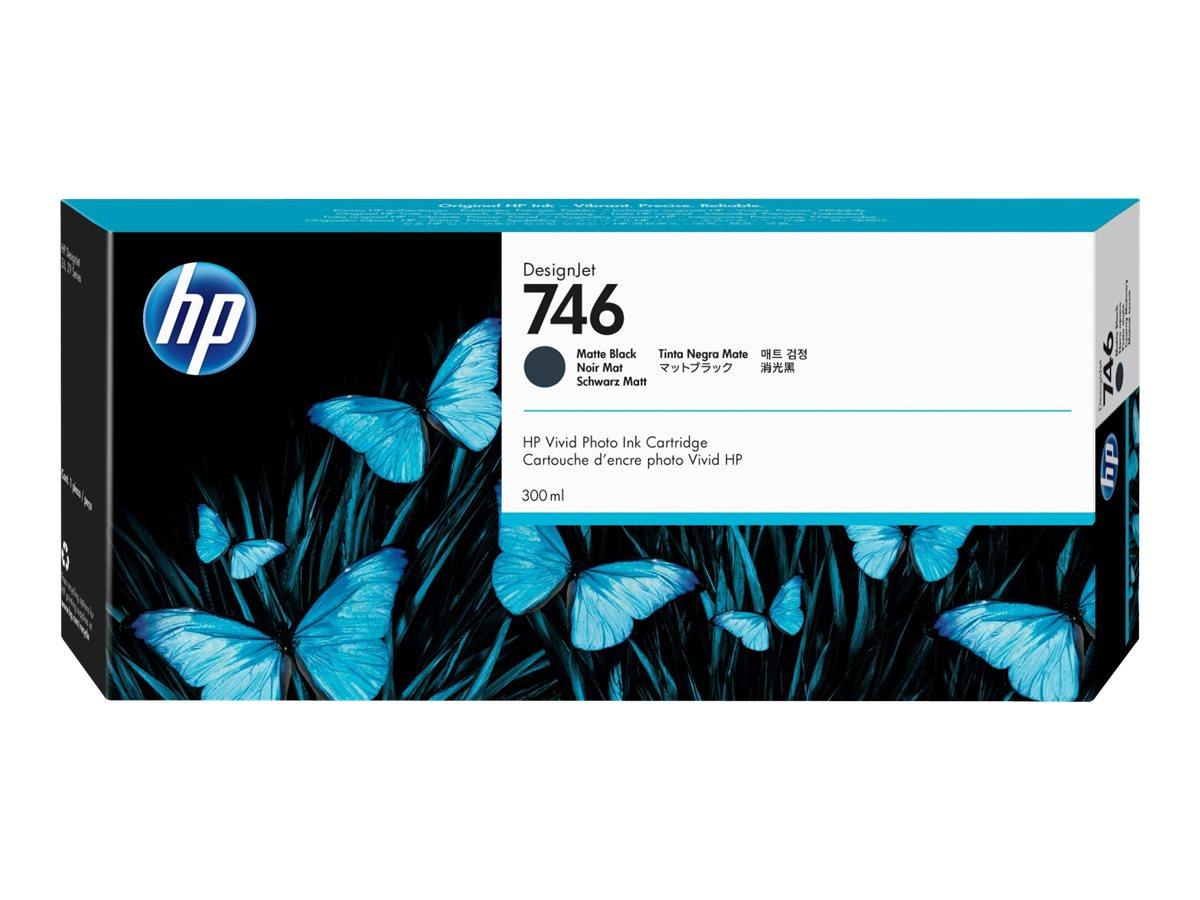 HP 746 DesignJet original blækpatron 300 ml mat sort til Z6 og Z9+
