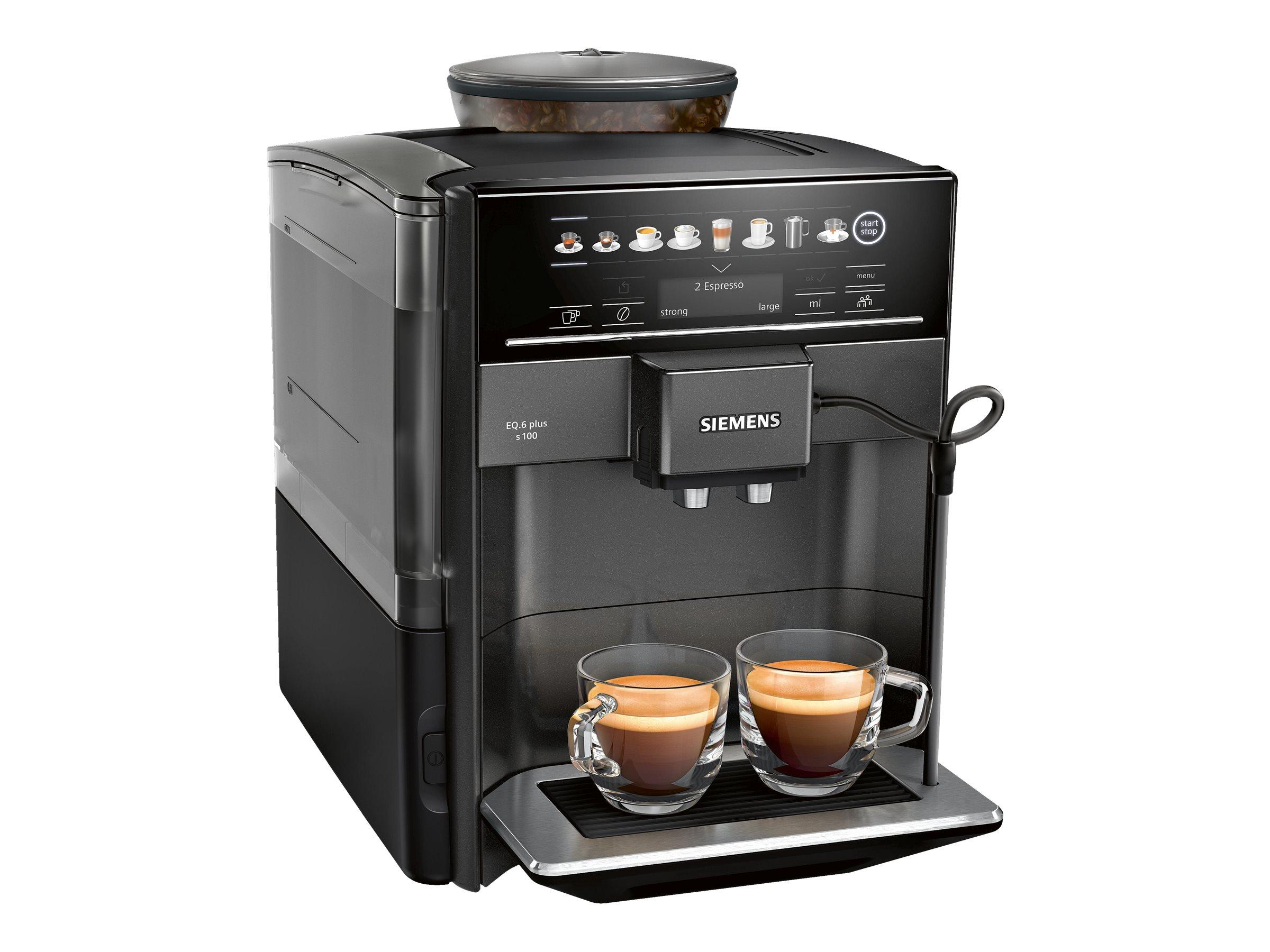 Automatisk kaffemaskine Siemens EQ.6 plus s100 TE651319RW - sort