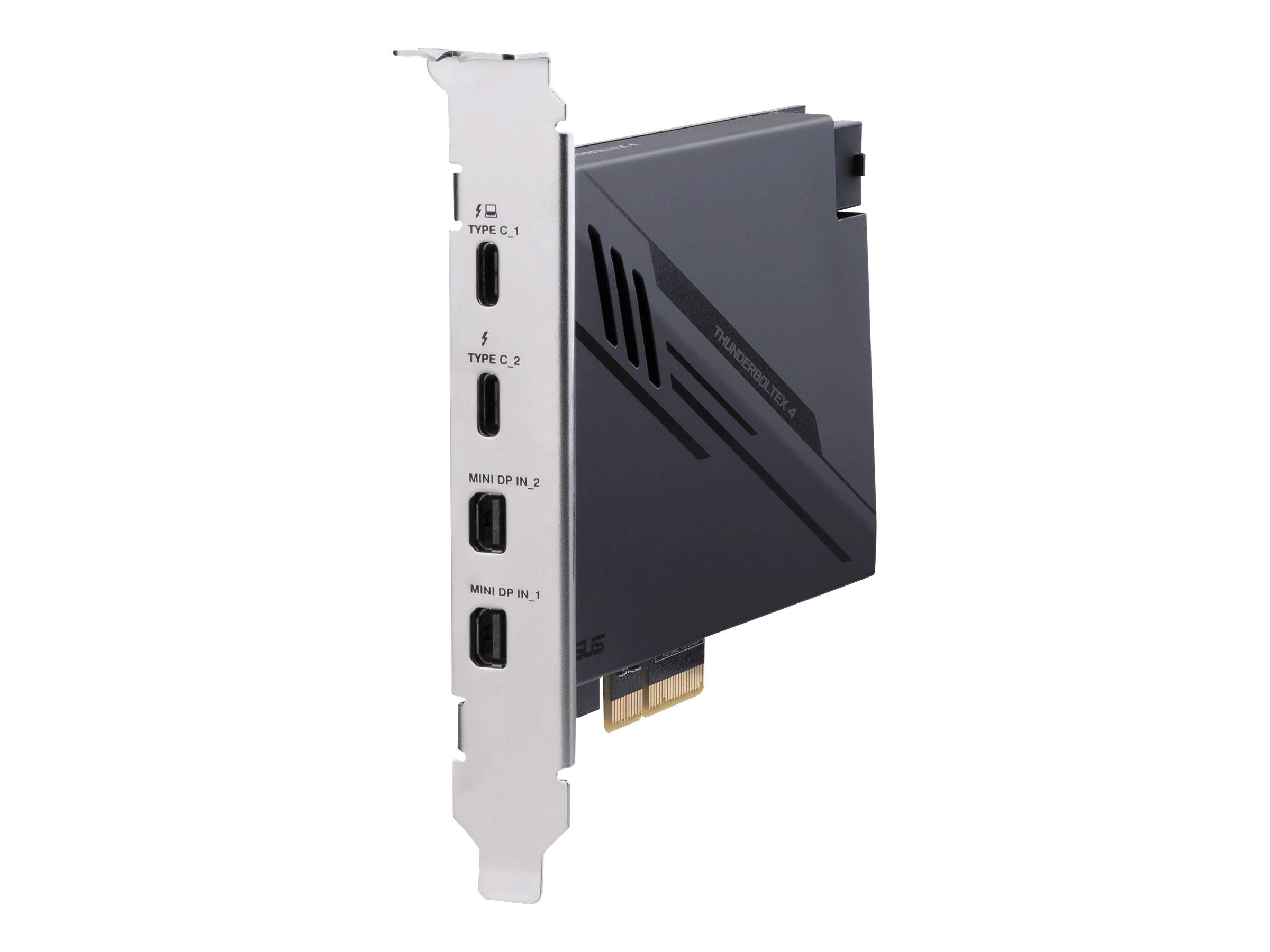 Thunderbolt 4 PCIe-kort - ASUS ThunderboltEX 4, 40 Gbps