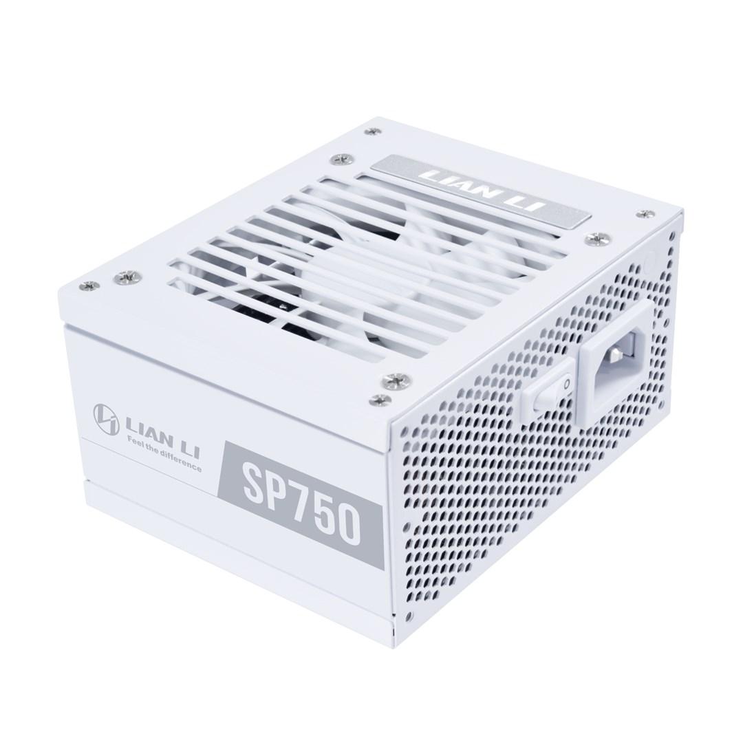 Lian Li SP850P SFX (White) Strømforsyning - 850 Watt - 92 mm - ATX 3.1 - 80 Plus Platinum certified