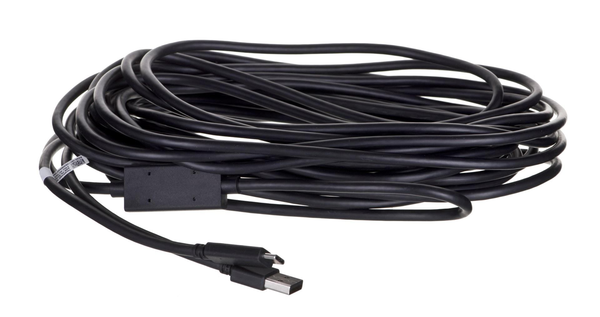 Lenovo ThinkSmart USB-A til USB-C kabel 10 m - sort