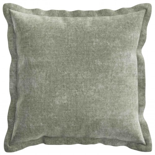 Pudebetræk HOUTEN grøn 45 x 45 cm chenille stof 12 stk.