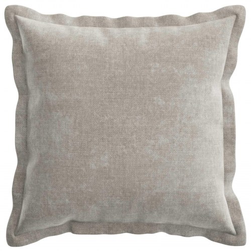 Pudebetræk HOUTEN 12 stk. lysegrå 45 x 45 cm i chenille
