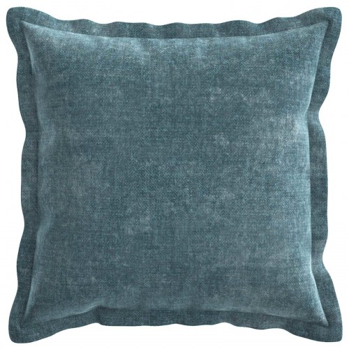 Pudebetræk HOUTEN blå 40 x 40 cm i chenille stof, 12 stk.