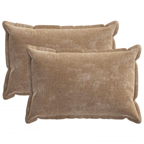 Pudebetræk 2 stk. HOUTEN brun 30 x 50 cm i chenille