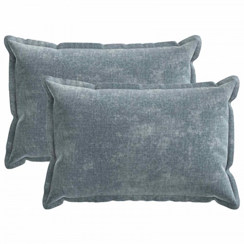 Pudebetræk 2 stk. HOUTEN lyseblå 30 x 50 cm i chenille