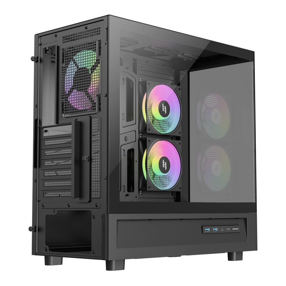 GameMax NEX C51 BK PC-kabinet sort