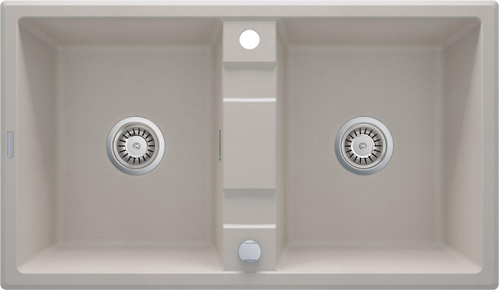 Deante 2-kammer granit køkkenvask billede