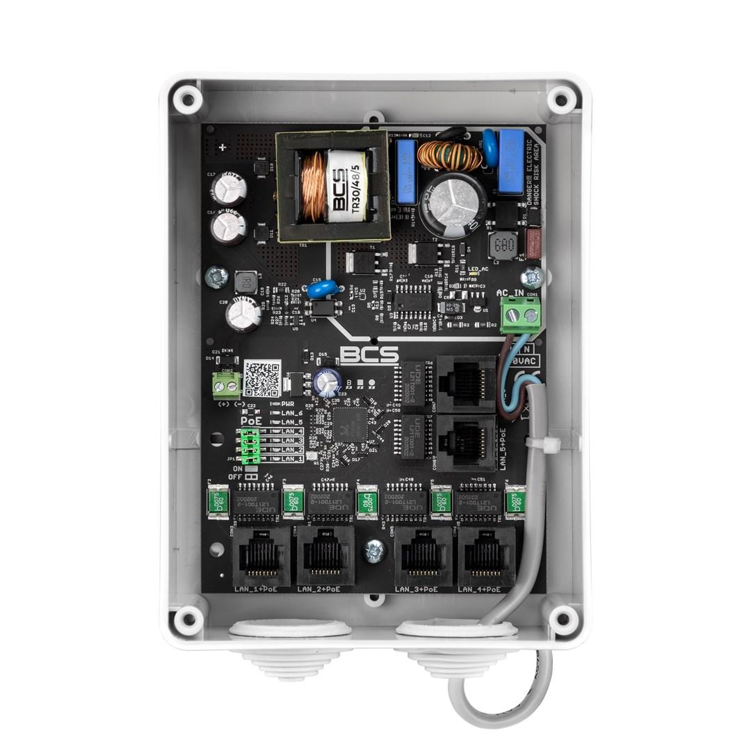 BCS BCS-IP5/E-S-II PoE-switch til netværk