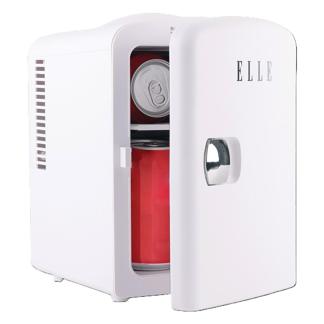 ELLE Home mini køleskab ESDAF101WHEU 4 l hvid billede