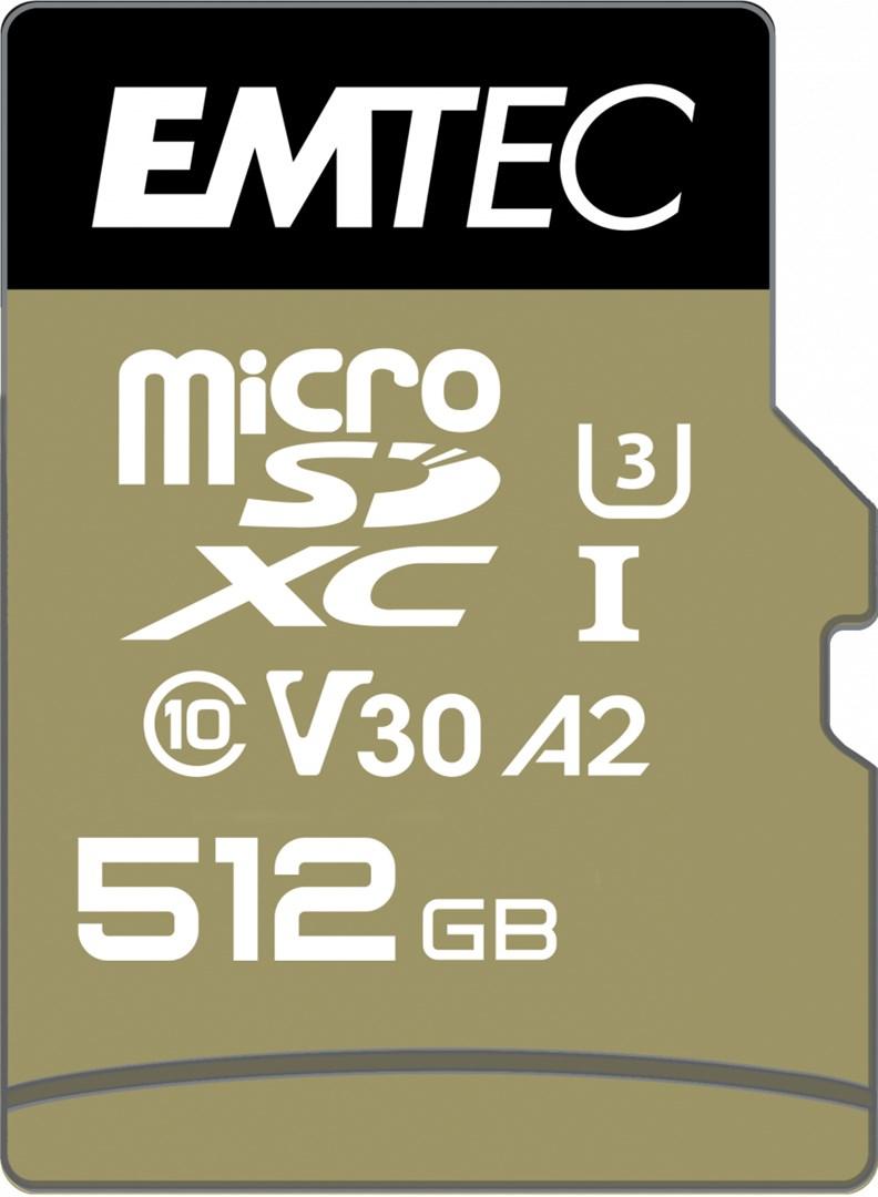 EMTEC SpeedIN Pro microSDXC hukommelseskort 512 GB UHS-I Class 10