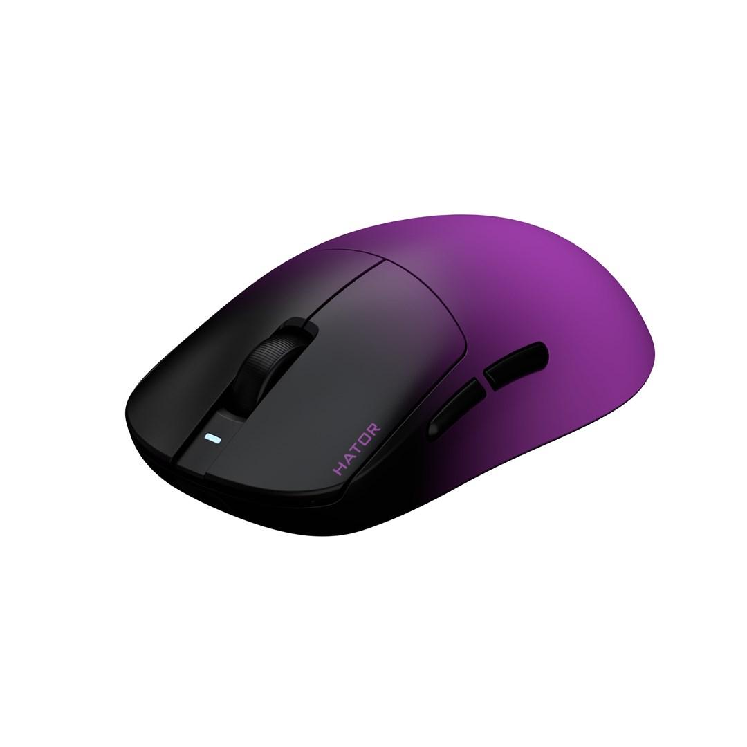 HATOR Quasar 3 Ultima 8K trådløs gamingmus - sort/violet