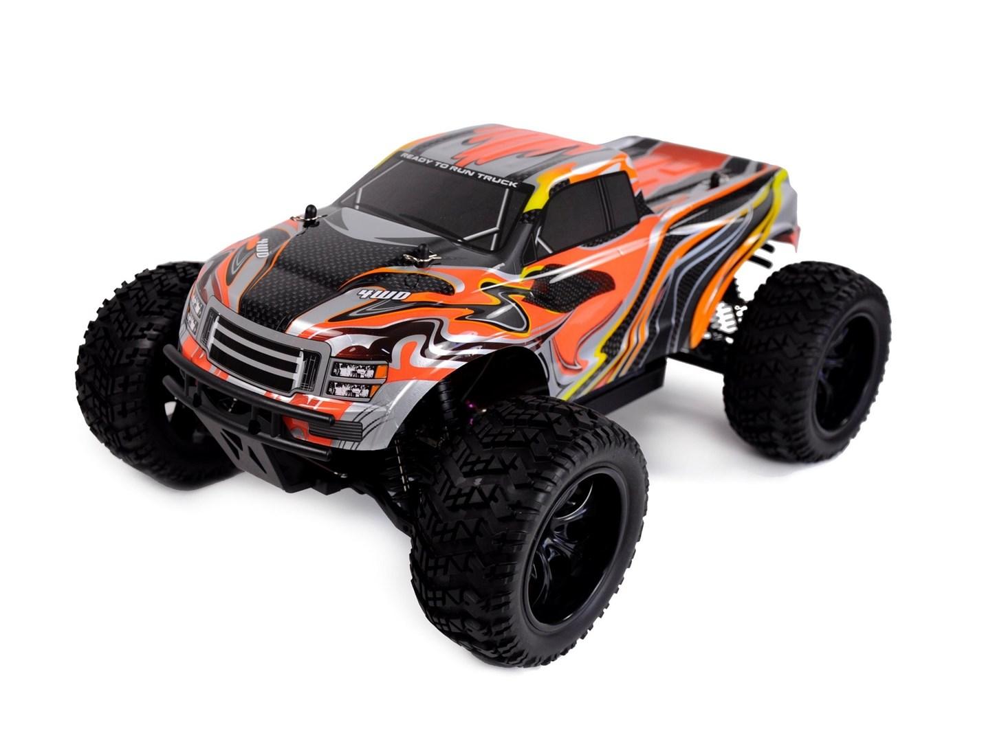 Amewi Crazist Monstertruck - Fjernstyret Bil (2,4GHz) Orange