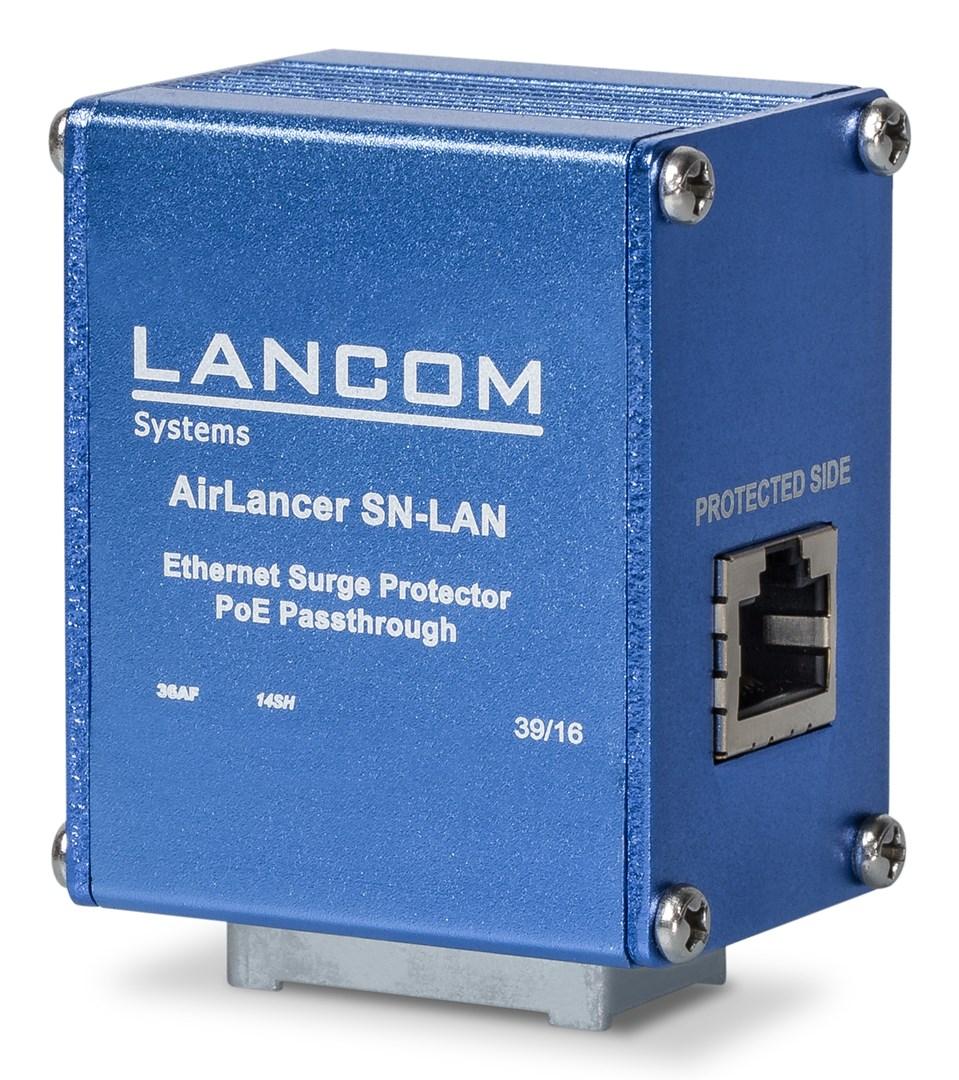 LANCOM AirLancer SN-LAN Ethernet overspændingsbeskytter 1000 Mbit/s blå
