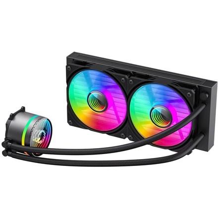 Gamemax ICEBURG 240 INFINITY CPU-væskekøler - sort