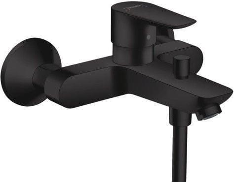 hansgrohe Talis E badekarsarmatur til vægmontering mat sort