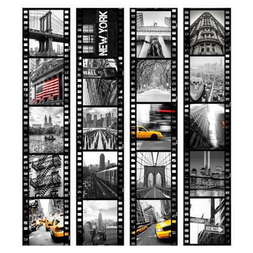 Fototapet New York - Mangfoldighed kollage
