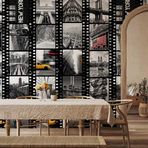Fototapet New York - Mangfoldighed kollage