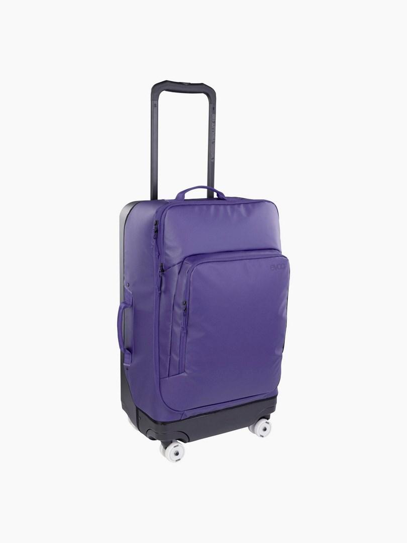 EVOC 4-hjulet trolleykuffert 100 - violet/sort billede