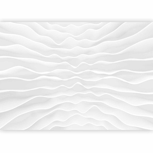 Fototapet Origami-væg - abstrakt fototapet i grå nuancer