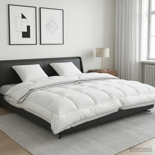 Dyne- og puddesæt 3 stk. 220 x 240 cm 4 årstider 140+220 GSM uld