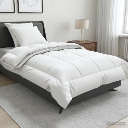 Dyne- og puddesæt 3 stk. 135 x 220 cm 4 årstider 140+220 GSM uld