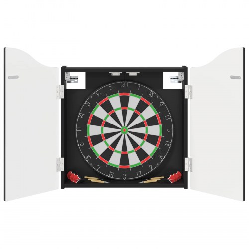 Dartskab til dartboard sort 56 x 12 x 63 cm i konstrueret træ