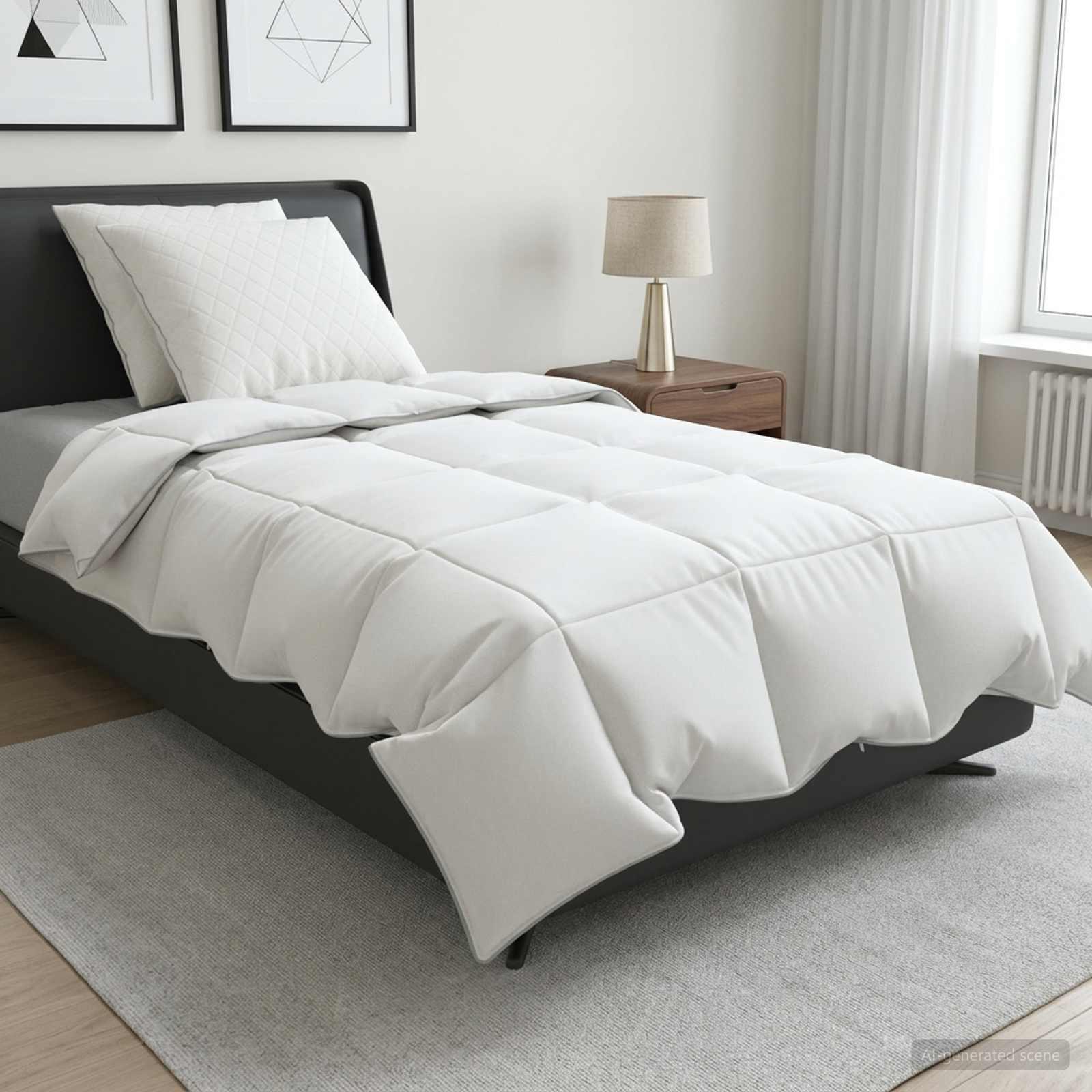 90% gåsedun dyne sæt FULDA 3 stk. 135 x 220 cm sommer 100 GSM