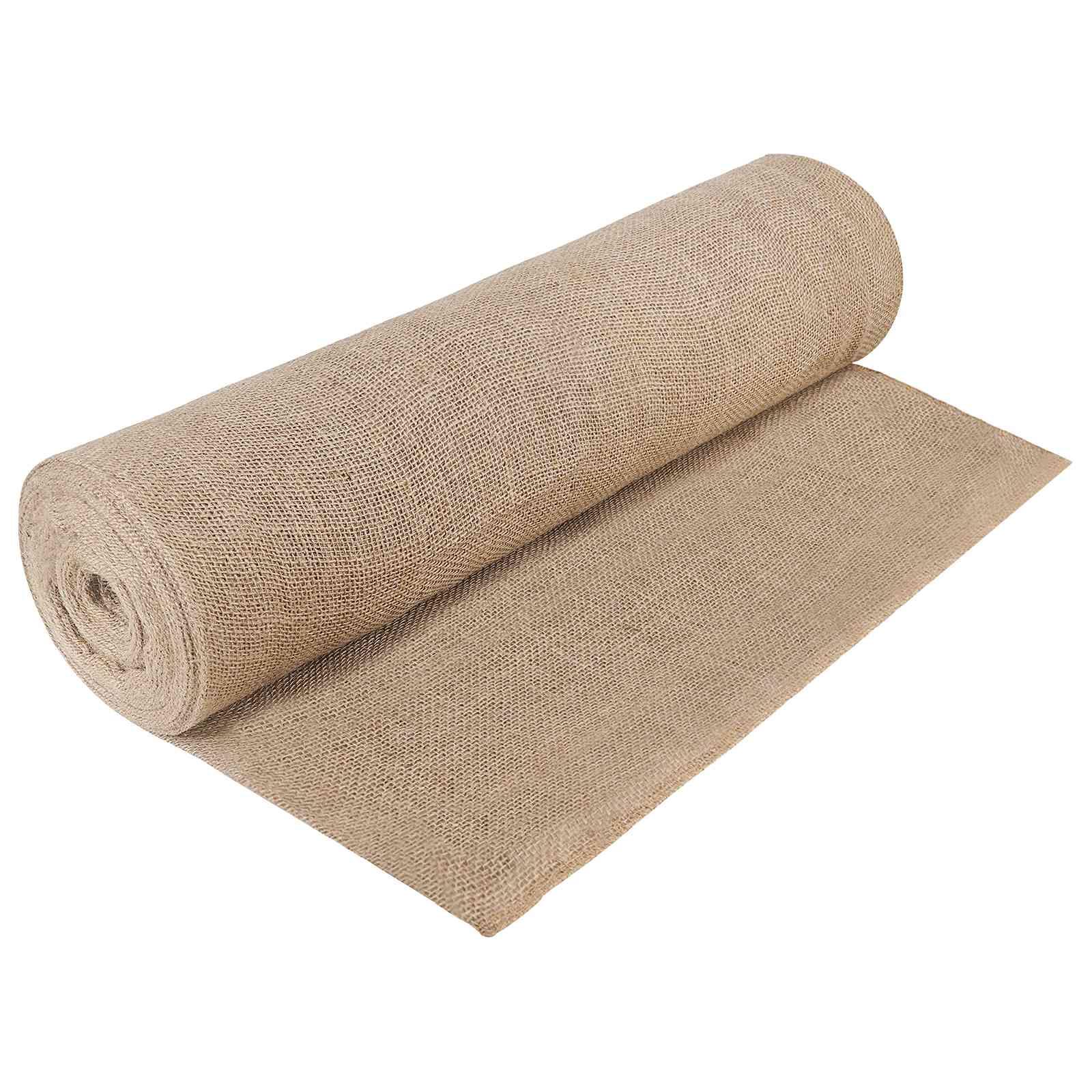 Jute rulle naturfarvet 160 x 2500 cm billede