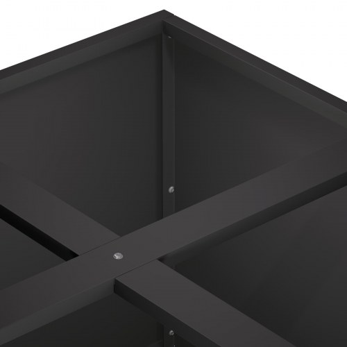 Plantekasse i koldvalset stål 100 x 100 x 20 cm