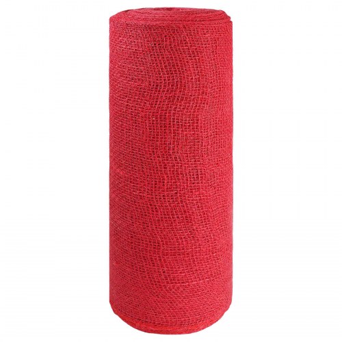 Havejutenet 100 x 5000 cm 180 g/m² - rød
