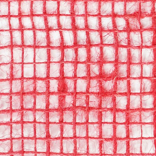 Havejutenet 100 x 5000 cm 180 g/m² - rød