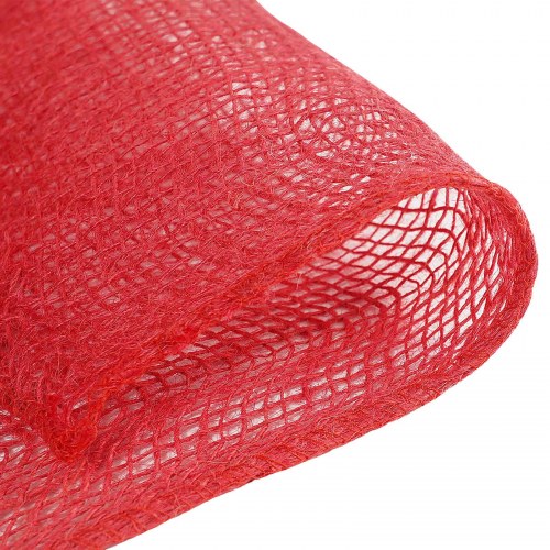 Jutenet til have 50 cm x 25 m 180 gsm - rød