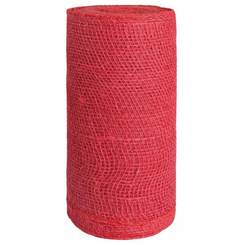 Havejutenet 25 cm x 5 m 180 gsm - rød