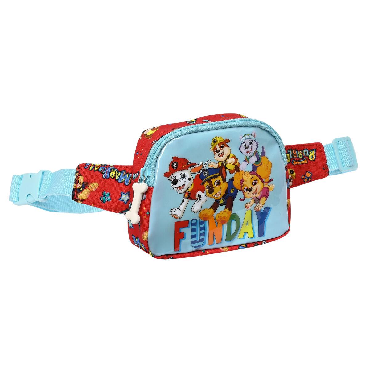 The Paw Patrol Funday bæltetaske 14 x 11 x 4 cm - rød/lyseblå billede
