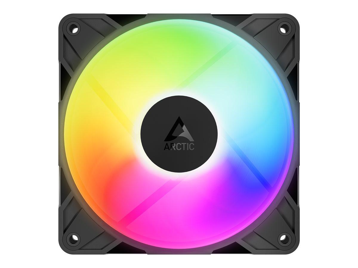 Kabinetblæsere 120 mm - ARCTIC Freezer P12 Pro Reverse A‐RGB (3‐pak) - Sort