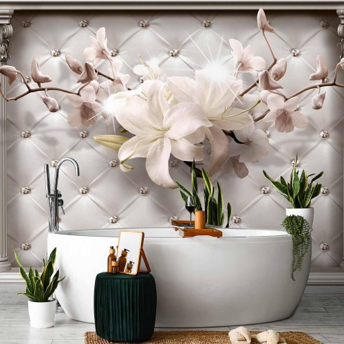 Fototapet med blomster - Royal Elegance