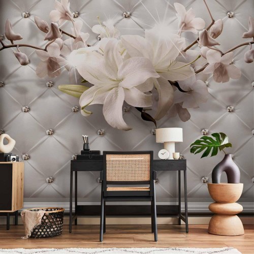 Fototapet med blomster - Royal Elegance