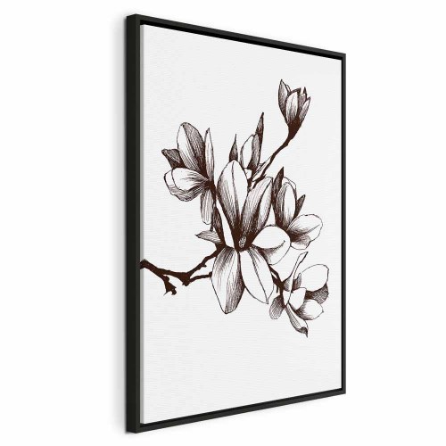 Lærredsbillede Renaissance Magnolier lodret