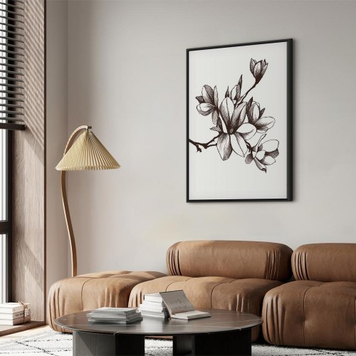 Lærredsbillede Renaissance Magnolier lodret
