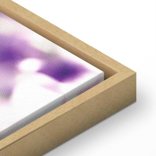 Blomsterbillede på lærred Violet Ringtones lodret