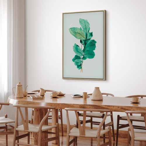 Billede på lærred Mint Grace - lodret, 1 del