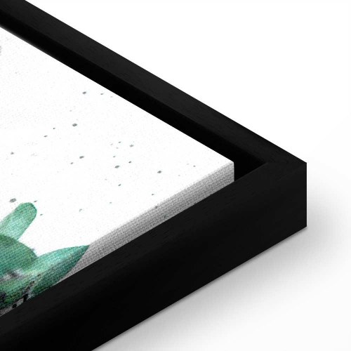 Lærredsbillede Eucalyptus Scent 1-delt lodret - vægbillede med blade