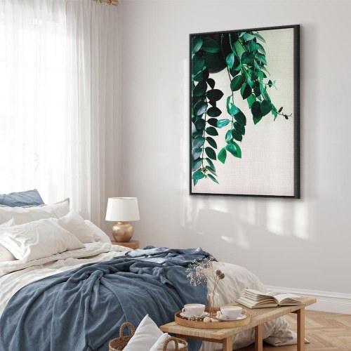 Lærredsbillede Naturens koraller lodret - blade