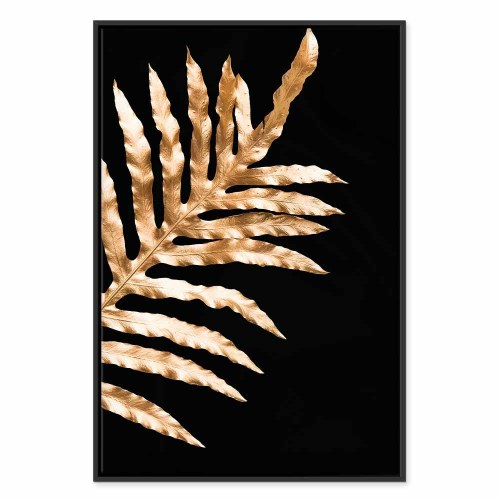Lærredsbillede Magic Fern - lodret