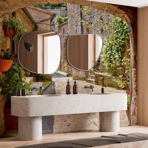 Fototapet med motiv af provinsgyde i Toscana