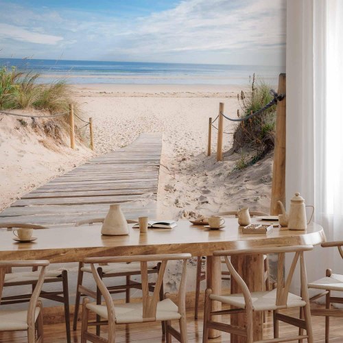 Fototapet På stranden