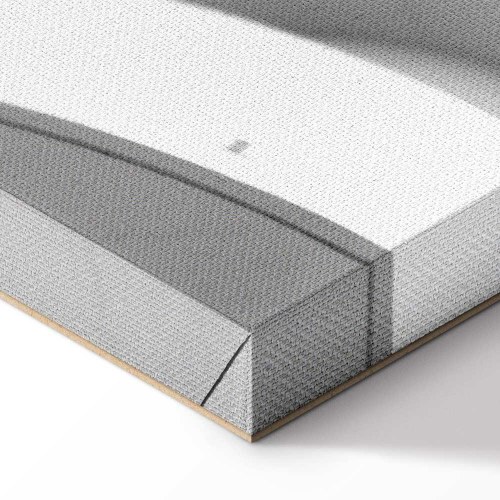 Lærredsbillede White Detail - lodret